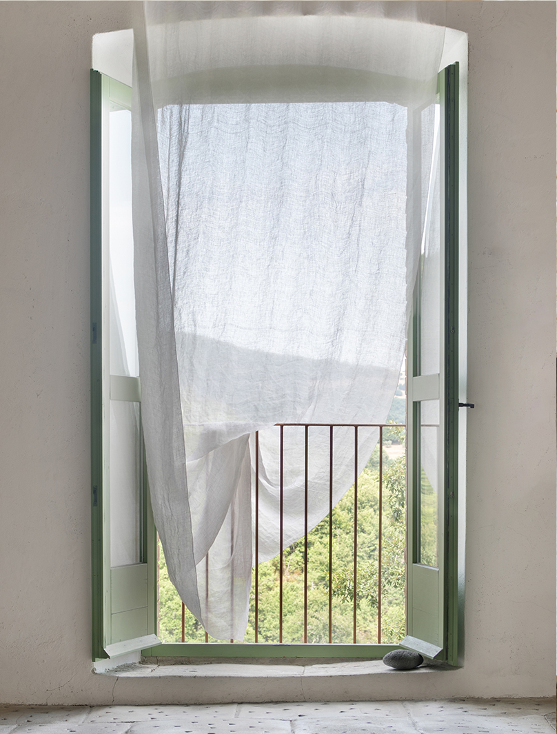 Linen-sheer-curtains