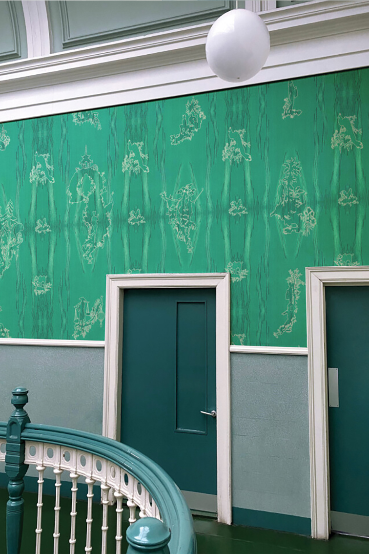 Bright-green-wallpaper