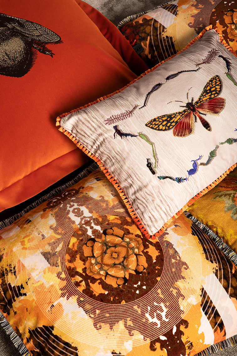 Orange-patterned-cushions