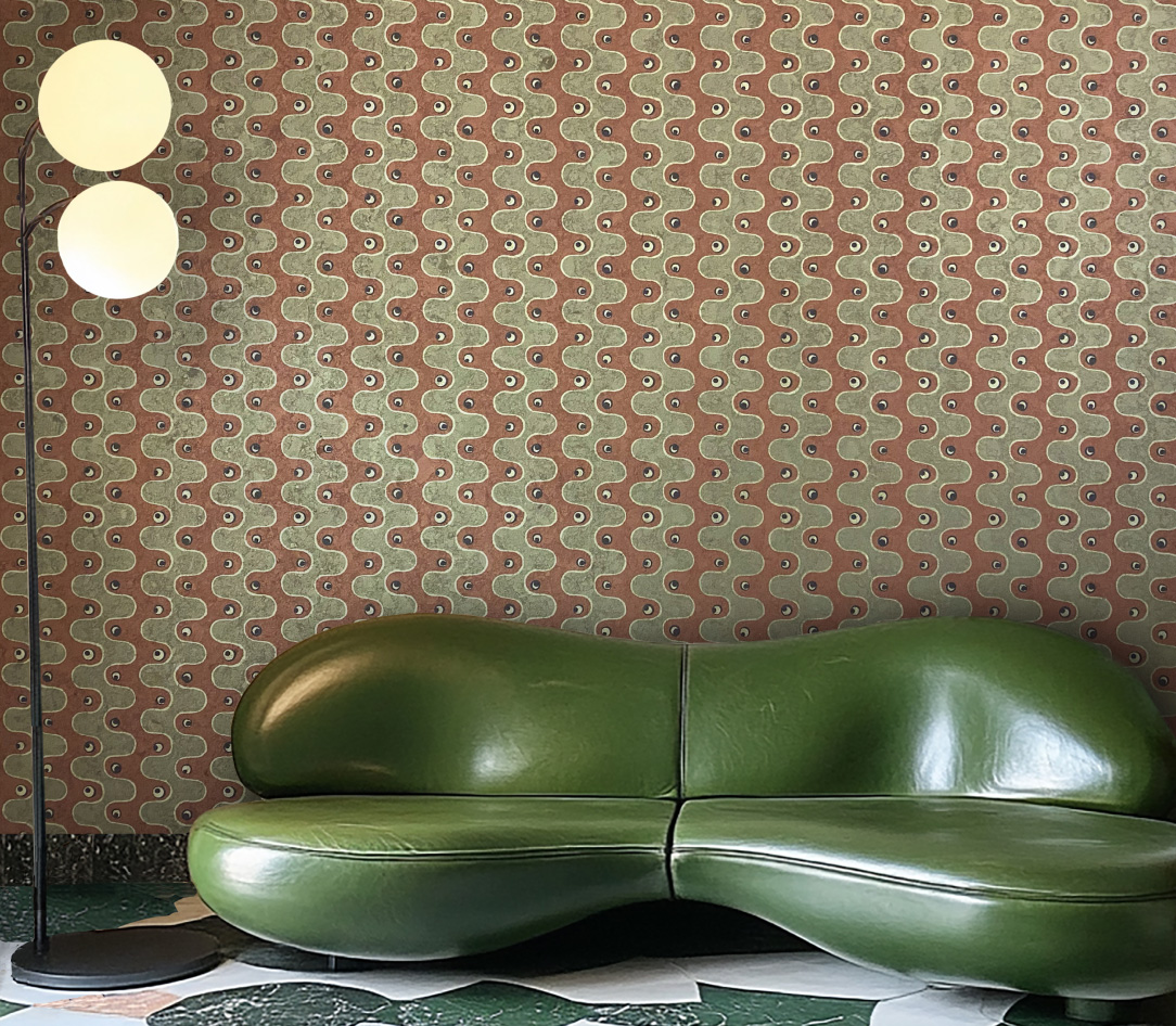 Dot-wallcovering
