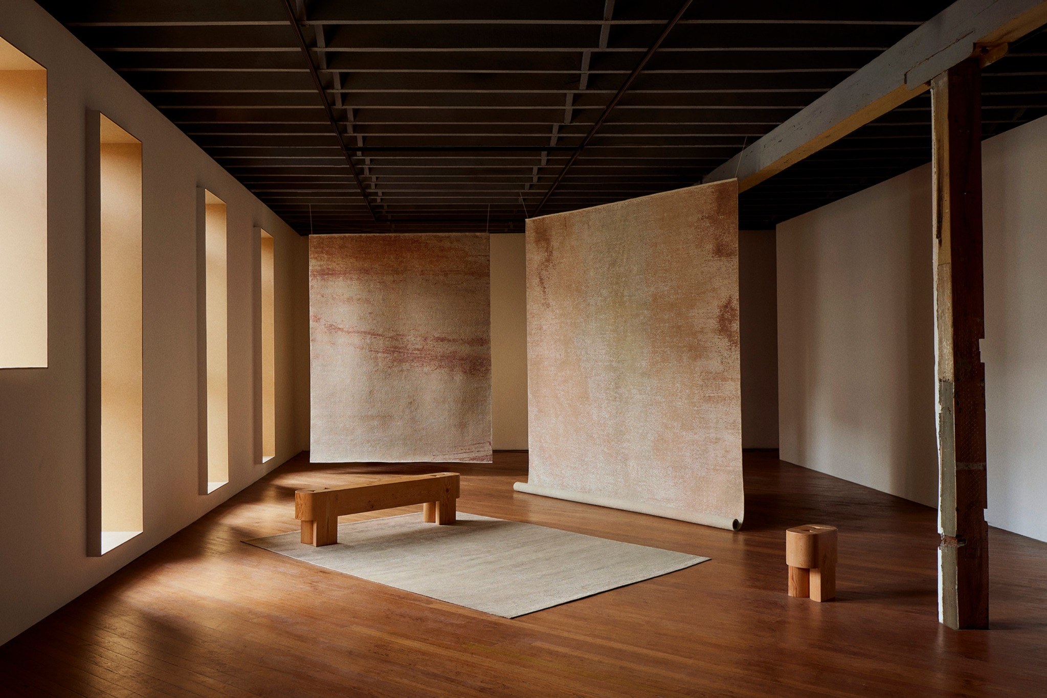 Silk-rug